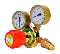 TOPINCN Misuratore Riduttore di Pressione Gas Acetilene per Taglio Saldatura, Design di Decompressione di Sicurezza Interna, Uscita M16x1,5, Perfetto per Uso Industriale e di Laboratorio (60#