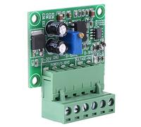 TOPINCN Modulo Convertitore Digitale-analogico F/V, Anti-interferenza, per PLC e Convertitore di Frequenza, 0-10 Khz a 0-10 V