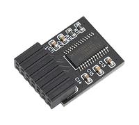 TOPINCN Modulo di Sicurezza di Crittografia Easy -to -utilizzo dei Componenti di per 14pin LPC TPM, Si Riserva la Memoria per 10 per il Tipo di velocità del Chip B460
