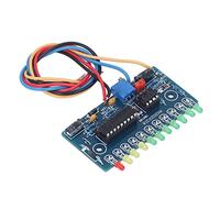 TOPINCN Modulo Indicatore Livello Audio LED 10 Segmenti 11 Pezzi 3mm Scheda Indicatore LED per Livelli di Uscita del Preamplificatore per gli Appassionati di Musica