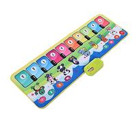 TOPINCN Musicale Tappetino da Gioco per Bambini Tappetino Educativo per Bambini Tappetino per 3+ Sviluppa Tocchi Ritmo Melodia Altro con Bellissimi Effetti Musicali Meraviglioso