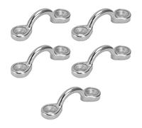 TOPINCN Occhiello per Ancoraggio, Ancoraggio in Acciaio Inossidabile 316, Passanti per Ponte Facili da Installare, 5 Pezzi, Anello per Fante per Kayak, Sartiame per Canoa per il Fissaggio di Oggetti