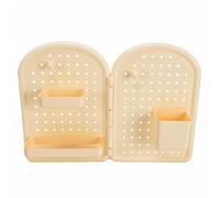 TOPINCN Organizer da Scrivania con Pannello Forato in Plastica, Supporto