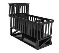 TOPINCN Organizzatore Multifunzionale per Lavello da in PET, Design con Drenaggio Inclinato, Spazzola in Spugna, Porta Dispenser per Sapone, Anti-accumulo di Acqua, Controsoffitto, per