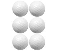 TOPINCN Pallina da Luminosa a LED Luminosa e Resistente per L'Allenamento Diurno e Notturno, Pallina da in Gomma Sintetica Blu/rossa/arancione da 6 Pezzi per Golfisti e Appassionati di Allenamento