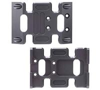 TOPINCN Piastra Paramotore Centrale Progettata Appositamente in Lega di Alluminio per Accessorio Telaio Protettivo per Auto AXIAL SCX10 1/10 RC 70x48x15mm