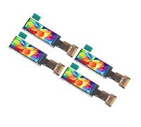 TOPINCN Piccolo Schermo a Colori TFT 0,96 Pollici con Elevata Trasmittanza Set 4 Pezzi per Immagini Luminose Modulo Display IPS Interfaccia SPI Montaggio a Saldatura