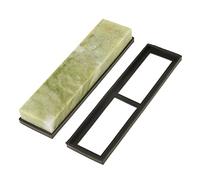 TOPINCN Pietra per Affilare Fine Smeraldo, Grana 10000, per Utensili Taglio, Chef, Base in Gel di Silice, Verde