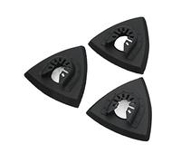 TOPINCN Platorello Oscillante Multiutensile, Set di Sgancio Rapido Triangolare Efficiente per la Sostituzione, 3 Pezzi per Vari Strumenti, Acciaio Inossidabile ABS, per Chicago Harbour Freight