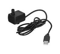 TOPINCN Pompa Ad Acqua Compatta Micro Pompa Sommergibile Senza Spazzole con Presa USB per Acquario di Piccole Dimensioni DC5V 170L/H 39,4" Sollevamento
