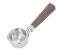 TOPINCN Portafilter Senza Fondo da 58 Mm per Bambino, Classico, Tebe, Macchina Deluxe, Portafiltra in Acciaio Inossidabile Professionale Portafilter con Impugnatura in (Digitare un ramo di acido)