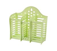 TOPINCN Portaposate in Plastica, Scolapiatti a Parete Porta Bacchette Cestino per Cucchiaio per Bacchette Vuote per Riporre Posate da Porta Utensili Organizzatore per Argenteria