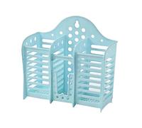 TOPINCN Portaposate in Plastica, Scolapiatti a Parete Porta Bacchette Cestino per Cucchiaio per Bacchette Vuote per Riporre Posate da Porta Utensili Organizzatore per Argenteria