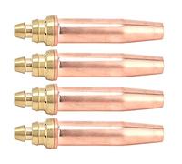 TOPINCN Propano Isobarico Robusto Corpo in Ottone Punte per Cannello da Taglio Ugello da Taglio Rapido per Cannello da Saldatura Kit 4 Pezzi (1#)