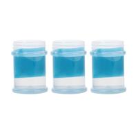 TOPINCN Rapido Ed Efficace 3 Pezzi 40 Ml Strumenti per Extension Ciglia Detergente Liquido per la Pulizia Sicuro Rimuove la Colla No per gli Innesti di Ciglia Individuali