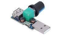 TOPINCN Regolatore della Ventola DC USB Regolatore di velocità Regolare Modulo di Controllo Continuo della Scheda per un Raffreddamento Silenzioso Dell'area di Lavoro