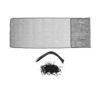 TOPINCN Rete di Sicurezza per Scale Rete Protettiva per Ringhiera in con in Plastica per Appendere Balcone Finestra Appartamento Scala a Bordo Piscina (BLACK)