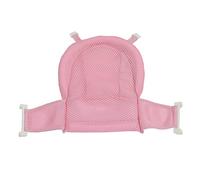 TOPINCN Rete di Supporto per Seggiolino da Bagno per Bambini, Imbottitura in Rete per Vasca da Bagno per Neonati Antiscivolo Regolabile con Design di Isolamento Termico, Tappetino per (PINK)