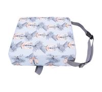 TOPINCN Rialzo per Bambini, Rialzo per Bambini Portatile con Supporto Forte per Tavolo da Pranzo, per Sedia Portatile con Cinghie Elastiche Regolabili (Pappagalli)