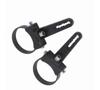 TOPINCN Roll Bar Brackt Brackt Brampes Luce a LED per Fiocchi per Auto, SUV, Veicolo Fuoristrada ATV (2,5 Pollici)