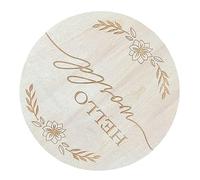 TOPINCN Rounden Hello Word Word Baby Termintion per L'arredamento Dell'asilo per Bambini (L2)