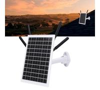 TOPINCN Router 4G per Esterni per Esterni Solari, Router a Energia Solare 12W 4G LTE Modem Outdoor Extender WiFi a Energia Solare con Slot della Scheda SIM, WiFi (Antenne nere)