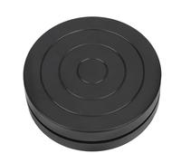 TOPINCN Ruota in Ceramica di Plastica per Piccole Sculture, Strumento di Rotazione su Due Lati per Lezioni D'arte, Diametro 11,5 Cm per Studenti, Materiale Ecologico