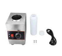 TOPINCN Scalda Salse Elettrico, Scalda Salse Al Formaggio e Cioccolato con capacità di 650 Ml, in Acciaio Inox 304, Controllo Preciso della Temperatura (86-185 °F) per Ristoranti, Bar e (Spina