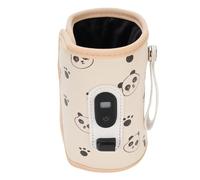 TOPINCN Scaldabiberon, Scaldabiberon USB Veloce con Display LED per Tutti i Biberon Latte Materno, Scaldalatte Senza Acqua con Controllo Accurato della Temperatura per Uso Domestico Ed