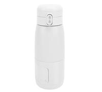 TOPINCN Scaldalatte Portatile Scaldabiberon Senza Fili a Riscaldamento Rapido per Viaggi con capacità di 350 Ml Temperatura Costante Ricaricabile Tramite USB (WHITE)