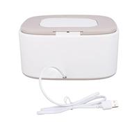 TOPINCN Scaldasalviette Umidificate per Bambini e Dispenser per Salviette Umidificate con Luce Notturna, Temperatura Regolabile, Grande capacità, Design Semplice e Unico (GREY)