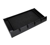 TOPINCN Scatola Portaoggetti per Tagliacapelli Elettrico con Cuscinetto Antiscivolo e Organizer per Strumenti Parrucchiere, PC Nero, 1 unità