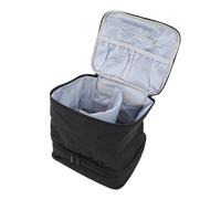 TOPINCN Scatola Portaoggetti per Unghie con Tracolla per un Facile Trasporto di Strumenti per Unghie e Cosmetici di Grandi Dimensioni (BLACK)