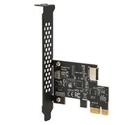 TOPINCN Scheda di Espansione Nera PCIE A USB 3.2 Gen1 Trasferimento Chiave Ad Alta velocità da 5 Gbps A per Desktop TIPO C (PCIE X1 a USB3.2)