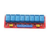 TOPINCN Scheda Modulo relè a 8 Actuator Alto e Basso per Progetti di Automazione 5 V/12 V/24 V con Isolamento Fotoaccoppiatore (12V)