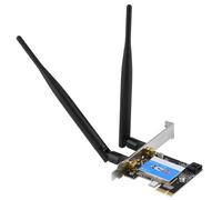 TOPINCN Scheda Wireless PCI Express 433Mbps Dual Band Plug and Play per Scheda di Rete, Wi-Fi 802.11a/b/g/n/ac, per Personal Computer Industriali