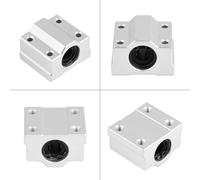 TOPINCN SCS8UU Boccola di Scorrimento con Cuscinetto a Sfere a Movimento Lineare Ad Alta Precisione da 8 Mm per Stampante 3D, da Utilizzare per Apparecchiature Elettroniche, Macchine per