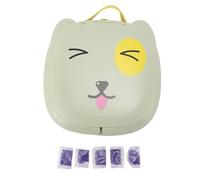 TOPINCN Sedile WC da Viaggio per Bambini, Vasino Pieghevole Portatile con Custodia, per Guida in Auto, Campeggio, Viaggi, Vasino Portatile per Bambini (GREEN)