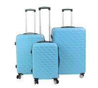 TOPINCN Set di Bagagli, Set di Valigie con Rigido da 3 Pezzi con Ruota di Spinner, di Valigie con Chiusura TSA, Bagagli da Viaggio Espandibile per Uomini e Donne (20 Pollici 24 (BLUE)