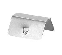 TOPINCN Set di Clip di Fissaggio per Fissaggio Universale in Acciaio Inossidabile per Canale Deflettore Pioggia per Auto, Set 6 Pezzi (12 Pezzi)