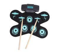 TOPINCN Set di Drumpad Elettrici per Bambini Leggeri e Portatili con una Lunga Durata della Batteria per Sessioni di Allenamento a Lungo Termine
