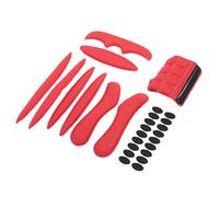 TOPINCN Set di Fodera in Spugna per Casco con Viscosa per Un'imbottitura Interna Conveniente e Facile da Sostituire per la Sicurezza del Casco (Fodera + Adesivo con Motivo)