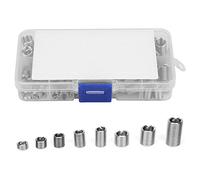 TOPINCN Set di Manicotti per Viti con Filo a Spirale Resistente 110 Pezzi M6-M8/1D-3D Manicotto Filettato per la Resistenza della Connessione Nelle Officine di Riparazione Automobilistica