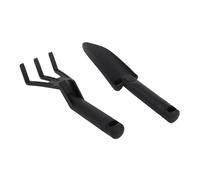 TOPINCN Set di Pala per Rastrello per Metal Detector in ABS, Strumenti di Scavo Ergonomici per la Ricerca Dell'oro, Include 2 unità