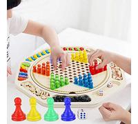 TOPINCN Set di Pedine di Pezzi di Gioco in Plastica Dal Design Raffinato per Giochi da Tavolo e attività di Viaggio per Tutte le età