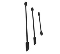 TOPINCN Set di Spatole Minuscole Raschietto per Trucco a Doppia Testa per Smalto per Labbra Lucidalabbra, Silicone Facile Lavare per Lozioni, Adatto per gli Appassionati di Bellezza