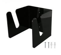 TOPINCN Sfondi a Parete di Skateboard, Supporto per Il Display a Parete da Snowboard, Porta di Conservazione, Skateboard Acrilici Skateboard Magazzino Decorazione per la Casa per (Black)