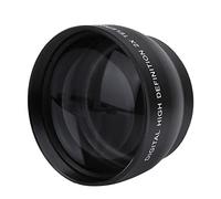 TOPINCN Solid Alluminio in Lega 2x Teleobiettivo per la Fotocamera a Montaggio da 52 Mm, Lente a Prova di Scratch per Cercatori di Avventura