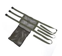 TOPINCN Sostituzione del Sedile Universale per Supporto per Albero, Sedile in Tessuto a Rete Regolabile 16 X 12 Pollici con Tasca Portaoggetti per Supporti per Scale da Arrampicata (Green)