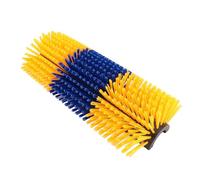 TOPINCN Spazzola per Graffiare il Bestiame, Grattatore per Mucche da 17,1 Pollici per Alleviare il Prurito Alla Schiena e Spazzola per Toelettatura per Bovini, Pecore, Cervi, Design in (YELLOW)